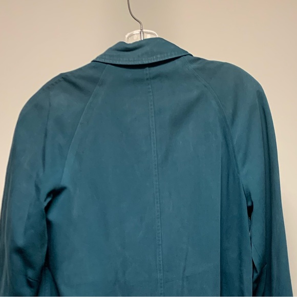 Vintage teal CROYDON raincoat - Picture 2 of 5